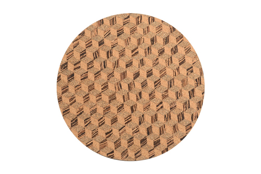 圆形软木餐垫 隔热垫 3mm