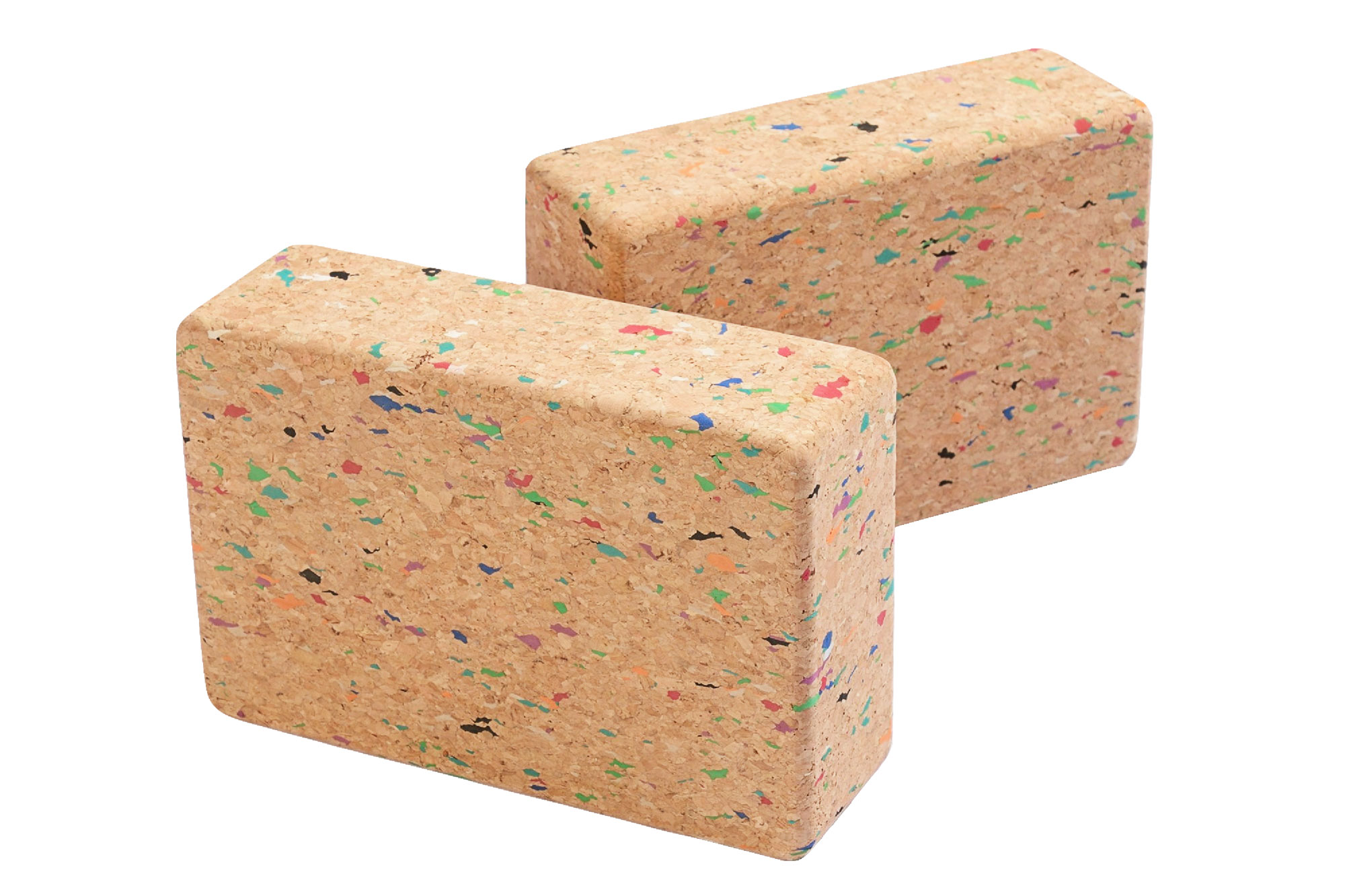 瑜伽砖 软木瑜伽砖 225mm×157mm×75mm